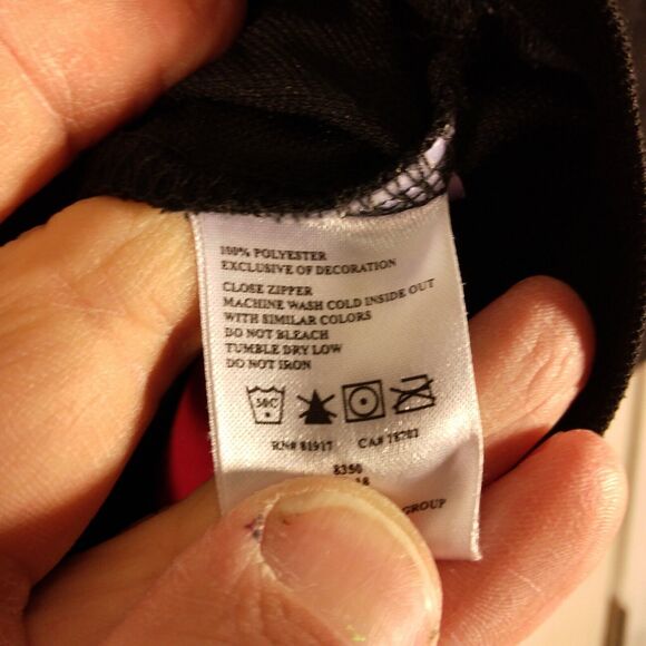 Jordan track top shirt mens XL Xlarge black full zip mock neck long sleeve - Picture 9 of 11